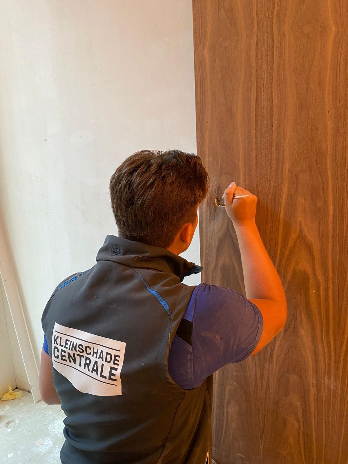 Voorbeeld van werkzaamheden Kleinschade Centrale